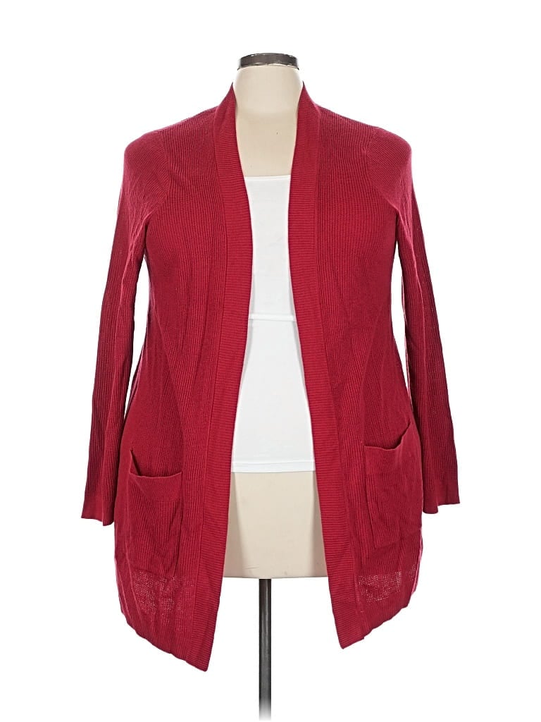 Pre-owned Torrid Cardigan Sweater In Red