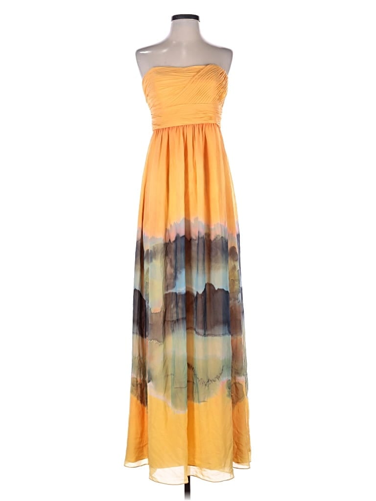 Pre-owned Ted Baker Casual Dress In Orange