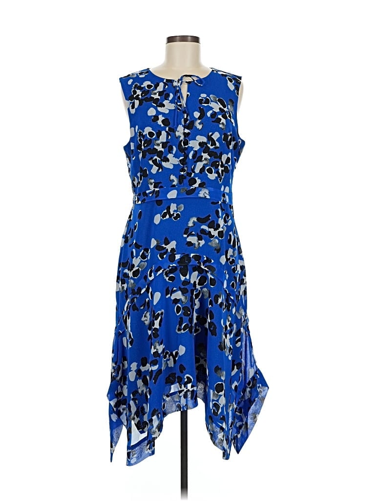 Pre-owned Cabi Cocktail Dress In Blue