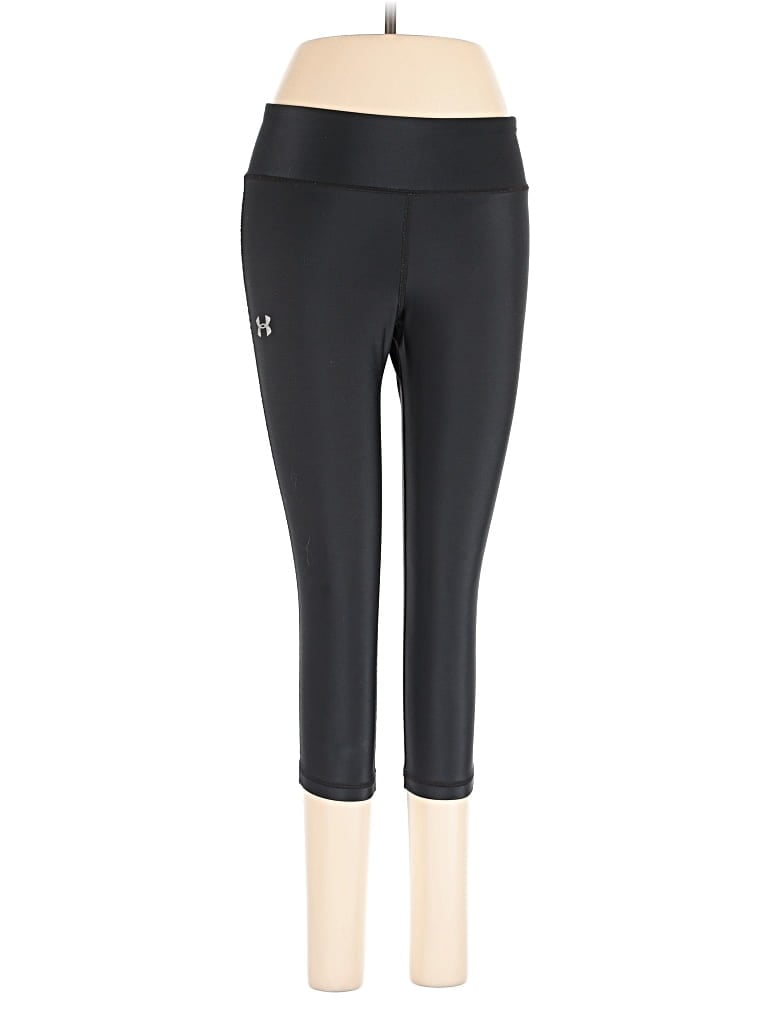 Pre-owned Under Armour Active Pants In Black
