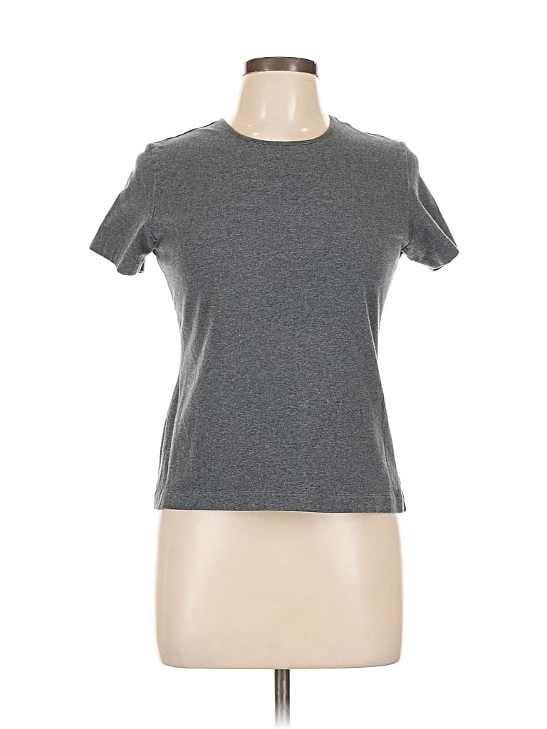 Click to view more detailed imagery on our partner's website Pre-owned Lands' End Short Sleeve T-shirt In Gray