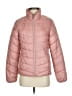 H&M 100% Polyester Solid Pink Snow Jacket Size 2 - photo 1