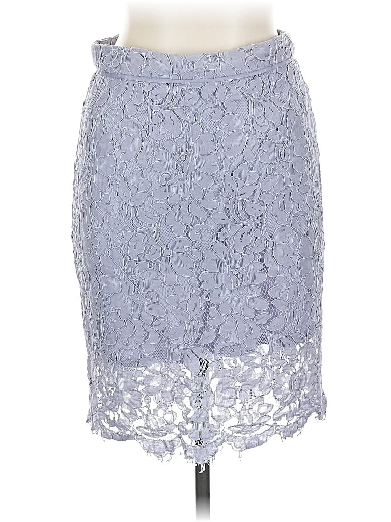 Pre-owned Simply Styled Formal Skirt In Gray