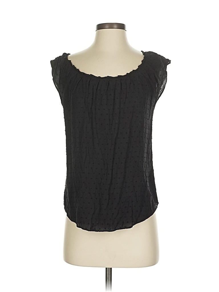 Pre-owned Lc Lauren Conrad Sleeveless Blouse In Black