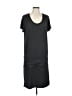 Athleta Solid Gray Casual Dress Size L - photo 1