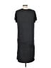 Athleta Solid Gray Casual Dress Size L - photo 2