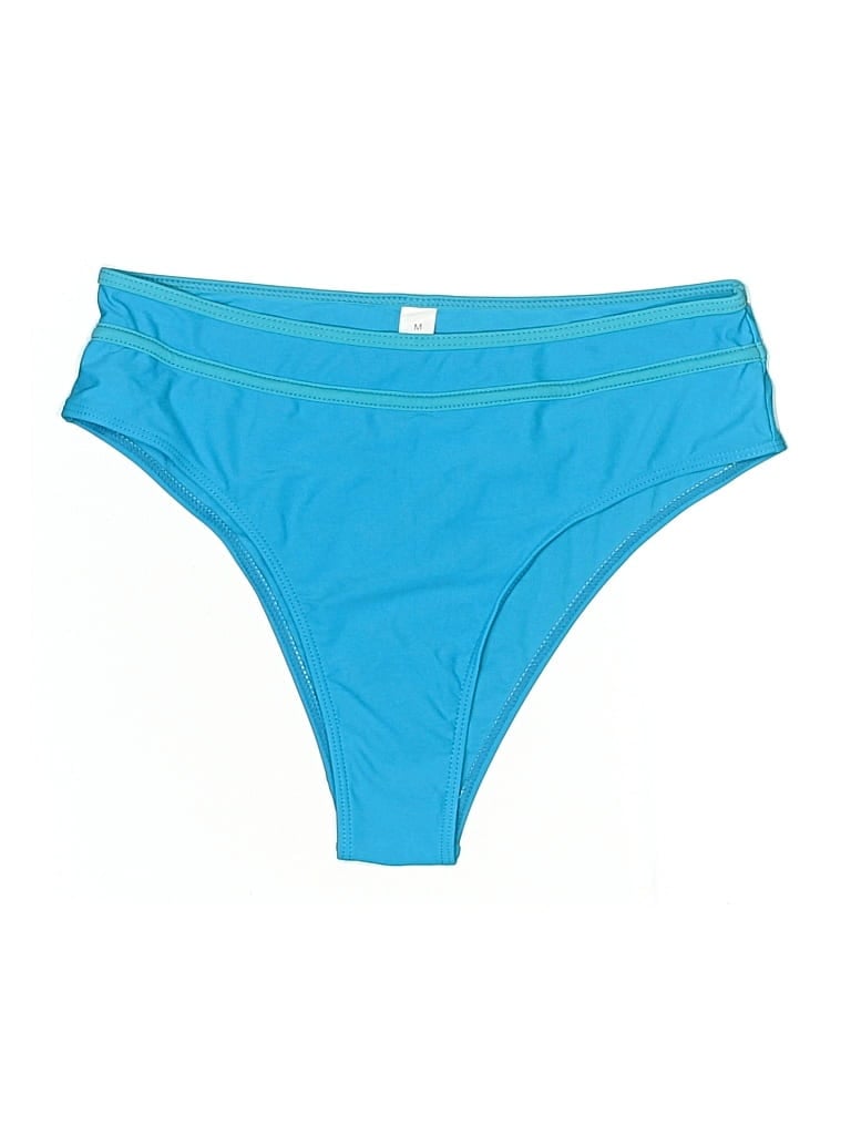 UNBRANDED Pre-owned Swimsuit Bottoms In Blue