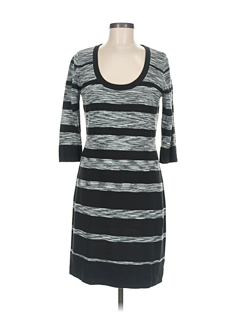 Pre-owned Calvin Klein Casual Dress In Gray