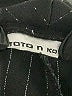 TOTO N KO Chevron-herringbone Black Dress Pants Size 6 - photo 7