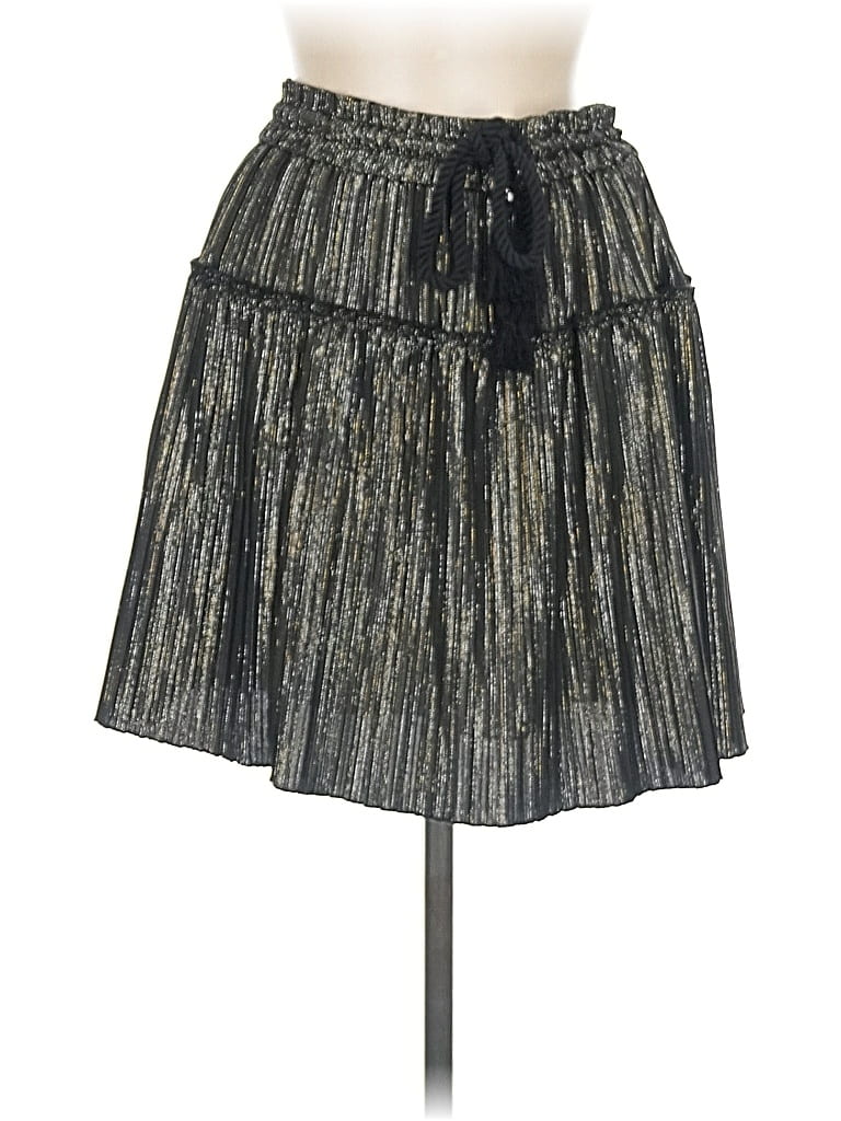 Pre-owned A.l.c Casual Skirt In Gold