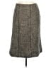 Talbots Tweed Gray Tan Wool Skirt Size 8 - photo 2