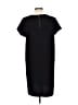 Chelsea28 Solid Black Casual Dress Size L - photo 2