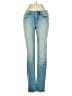 BLK DNM Hearts Blue Jeans Size 24 waist - photo 1