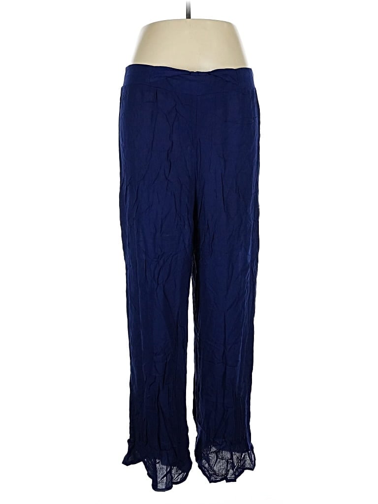 Pre-owned Elle Casual Pants In Blue