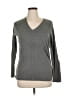 Trouve Gray Pullover Sweater Size L - photo 1