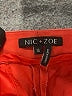 Nic + Zoe Red Orange Casual Pants Size 10 - photo 7