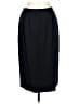 Chad Stevens Solid Black Formal Skirt Size 12 - photo 1