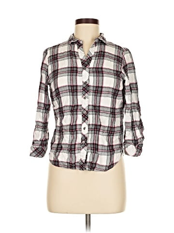 Holding Horses 3/4 Sleeve Button-Down Shirt (view 1)