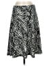 Reitmans Print Silver Casual Skirt Size S - photo 1