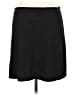 Studio M Solid Black Casual Skirt Size L - photo 2