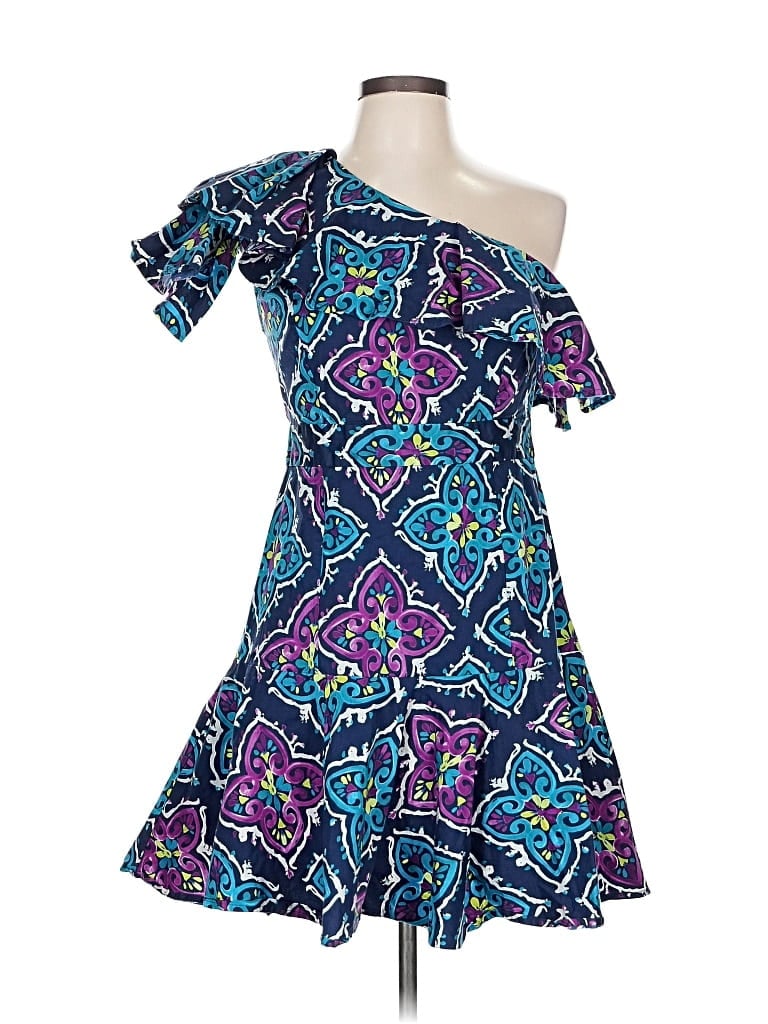 Pre-owned Josie Natori Cocktail Dress In Blue