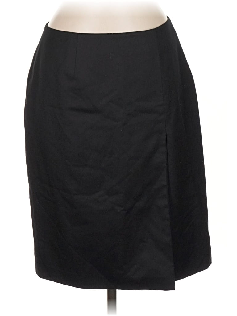 Pre-owned Brooks Brothers Formal Skirt In Black