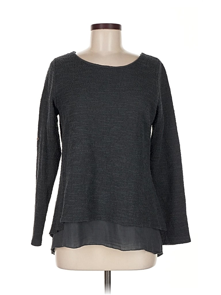 Pre-owned Assorted Brands Pullover Sweater In Gray