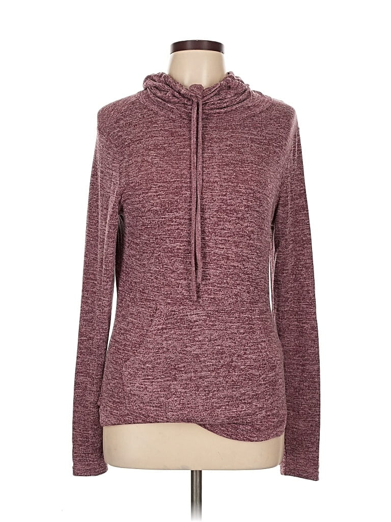 Pre-owned Unbranded Pullover Sweater In Burgundy