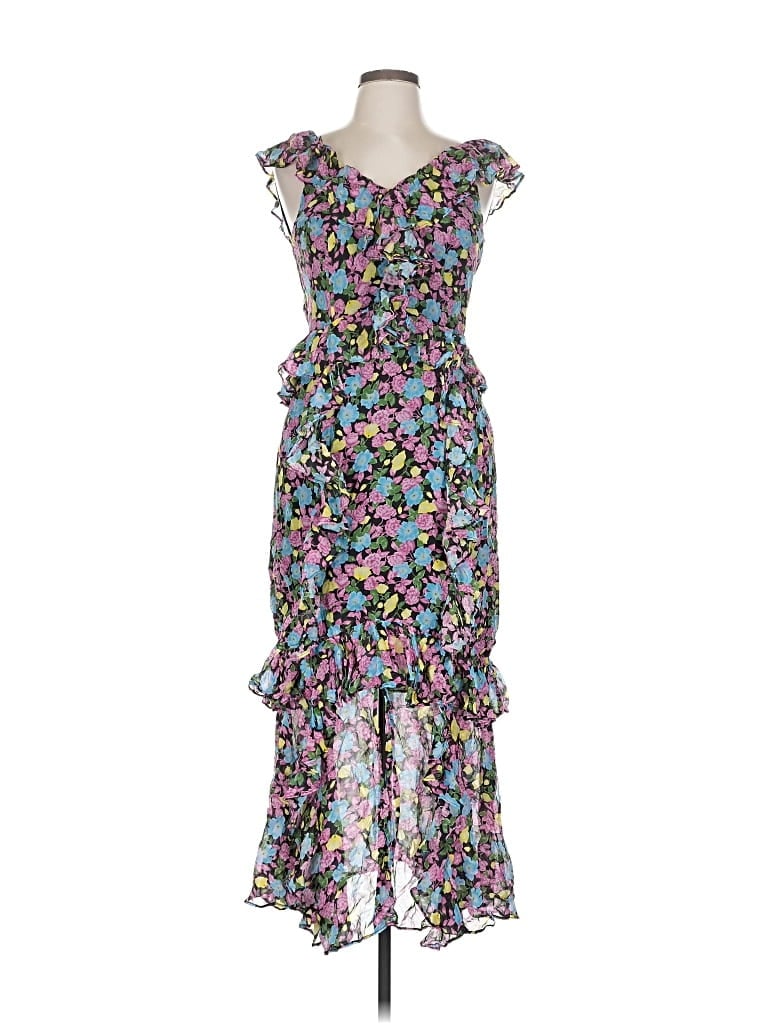 Pre-owned Amur Cocktail Dress In Purple