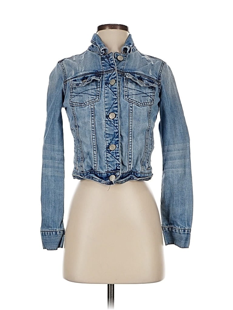 Pre-owned Assorted Brands Denim Jacket In Blue