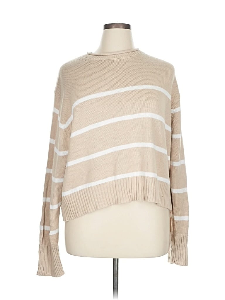 Pre-owned Assorted Brands Pullover Sweater In Brown