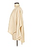 Main Strip Tan Ivory Poncho Size M - photo 5