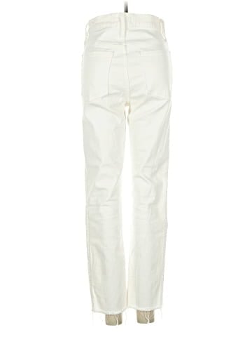 Madewell The Perfect Vintage Jean in Tile White: Raw-Hem Edition (view 2)