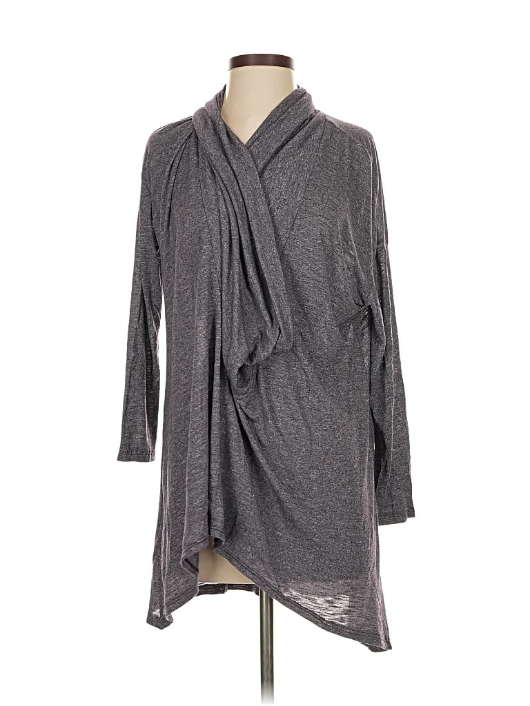 Michael Stars Cardigan Sweater In Purple