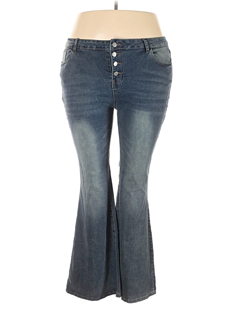 Pre-owned Unbranded Jeans In Blue