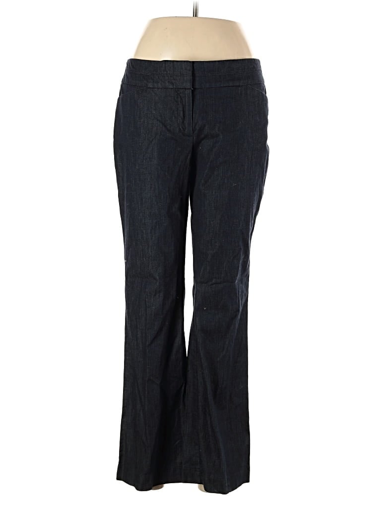 Pre-owned Ann Taylor Loft Outlet Dress Pants In Black