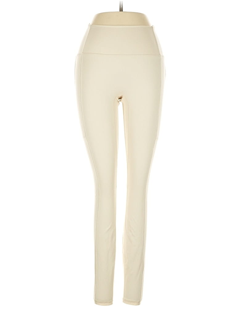 Pre-owned Motion 365 Made By Fabletics Active Pants In White