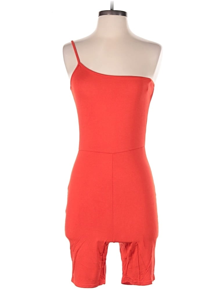 PRETTYLITTLETHING Pre-owned Romper In Red