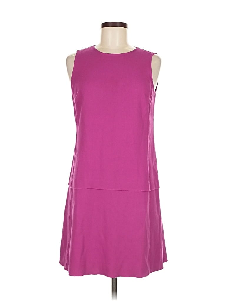 Pre-owned Ann Taylor Loft Casual Dress In Purple