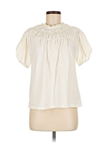 J.Crew Factory Store Short Sleeve Blouse (view 1)