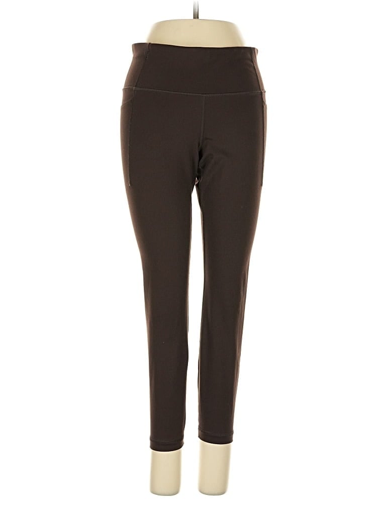 Pre-owned Gap Fit Active Pants In Brown