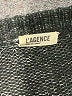 L'Agence Metallic Gray Cardigan Size XS - photo 7