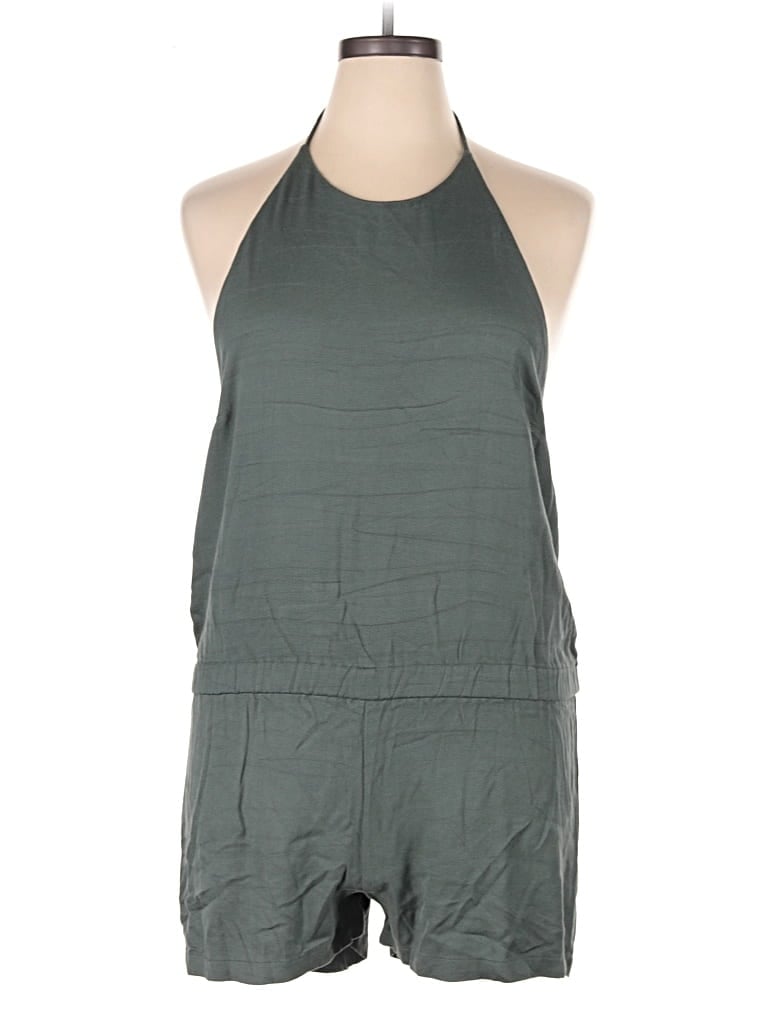 Pre-owned Mikoh Romper In Green