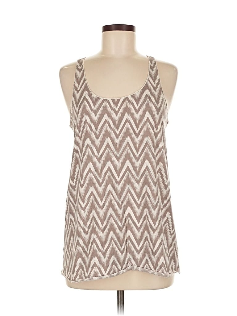 Pre-owned Maurices Tank Top Brown Halter Neckline Tops