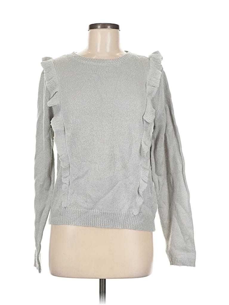 Pre-owned Bcbgeneration Pullover Sweater In Gray