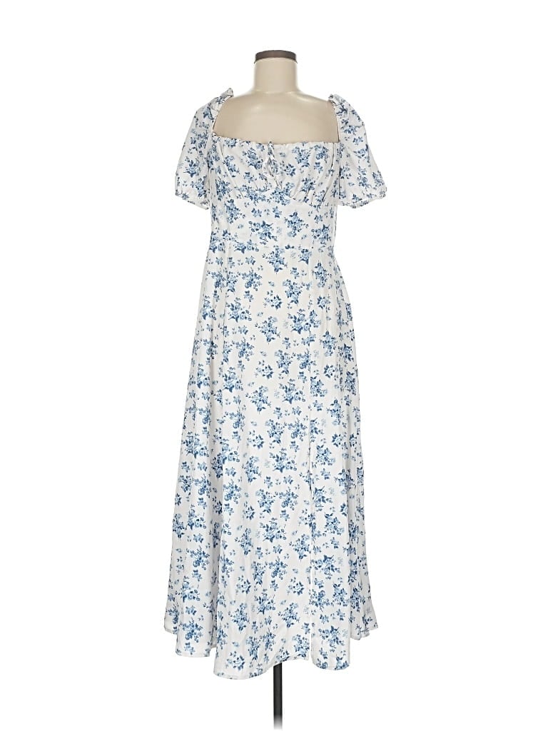 Pre-owned Shein Casual Dress In Blue