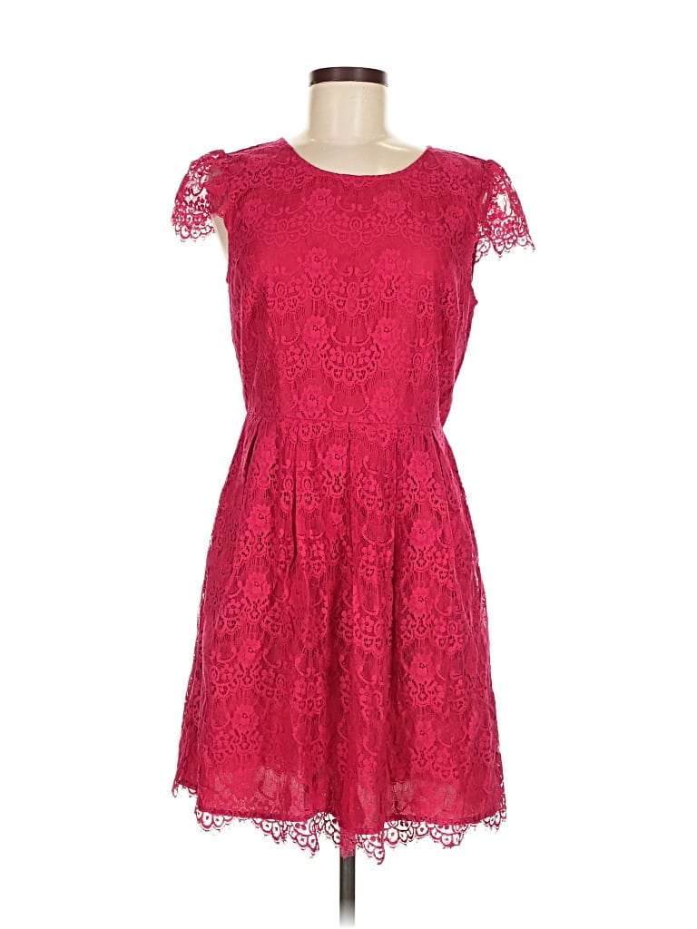 Pre-owned Forever 21 Contemporary Cocktail Dress In Red