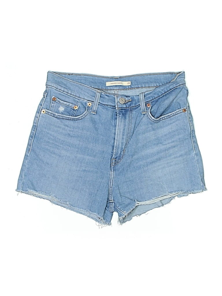 Pre-owned Levi's Denim Shorts In Blue