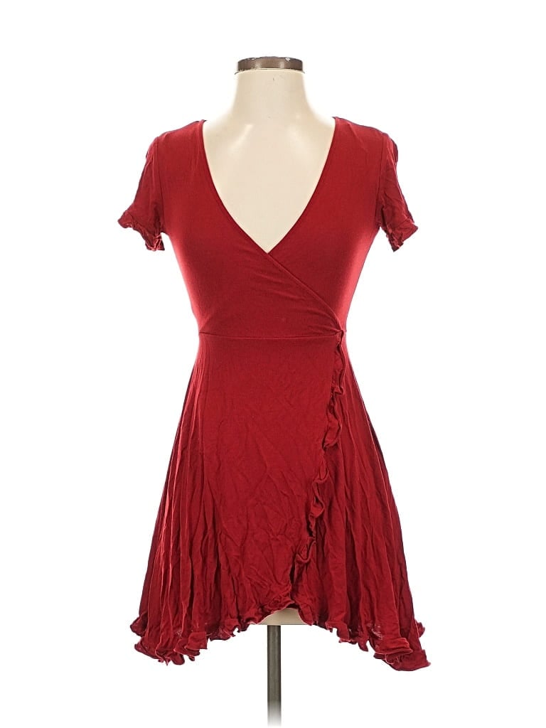 Pre-owned Forever 21 Cocktail Dress In Red