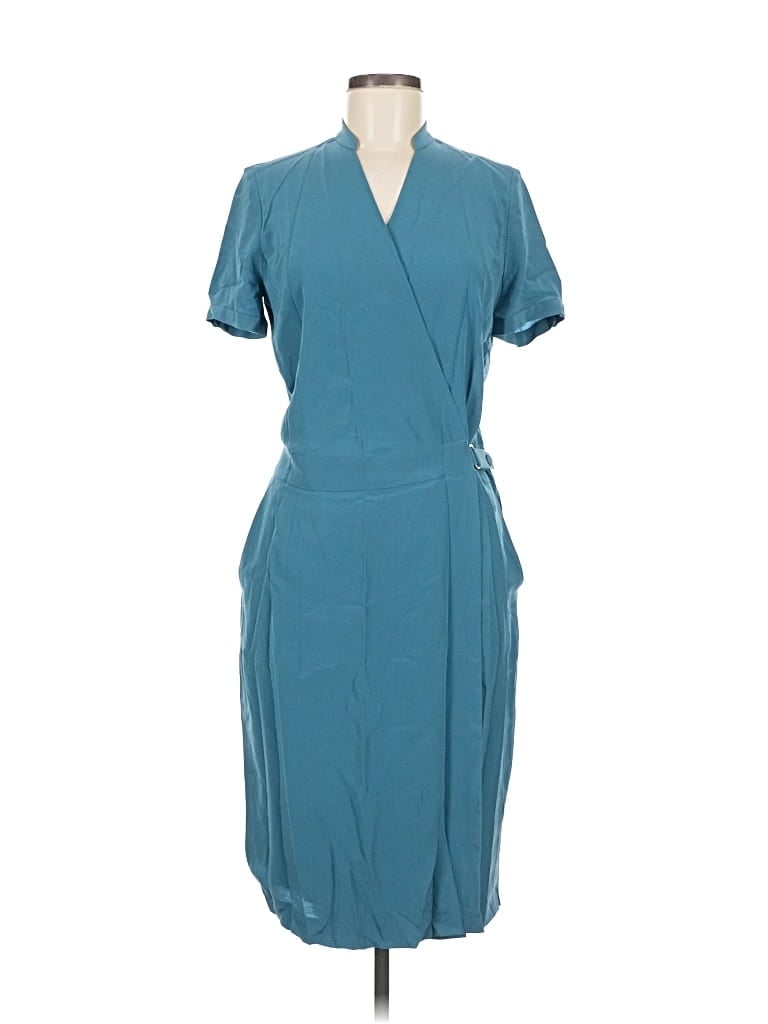 Click to view more detailed imagery on our partner's website Pre-owned Façonnable Casual Dress In Blue